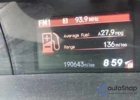 2012 Honda Civic Lx из США, поврежденный, VIN 19XFB2F58CE099911